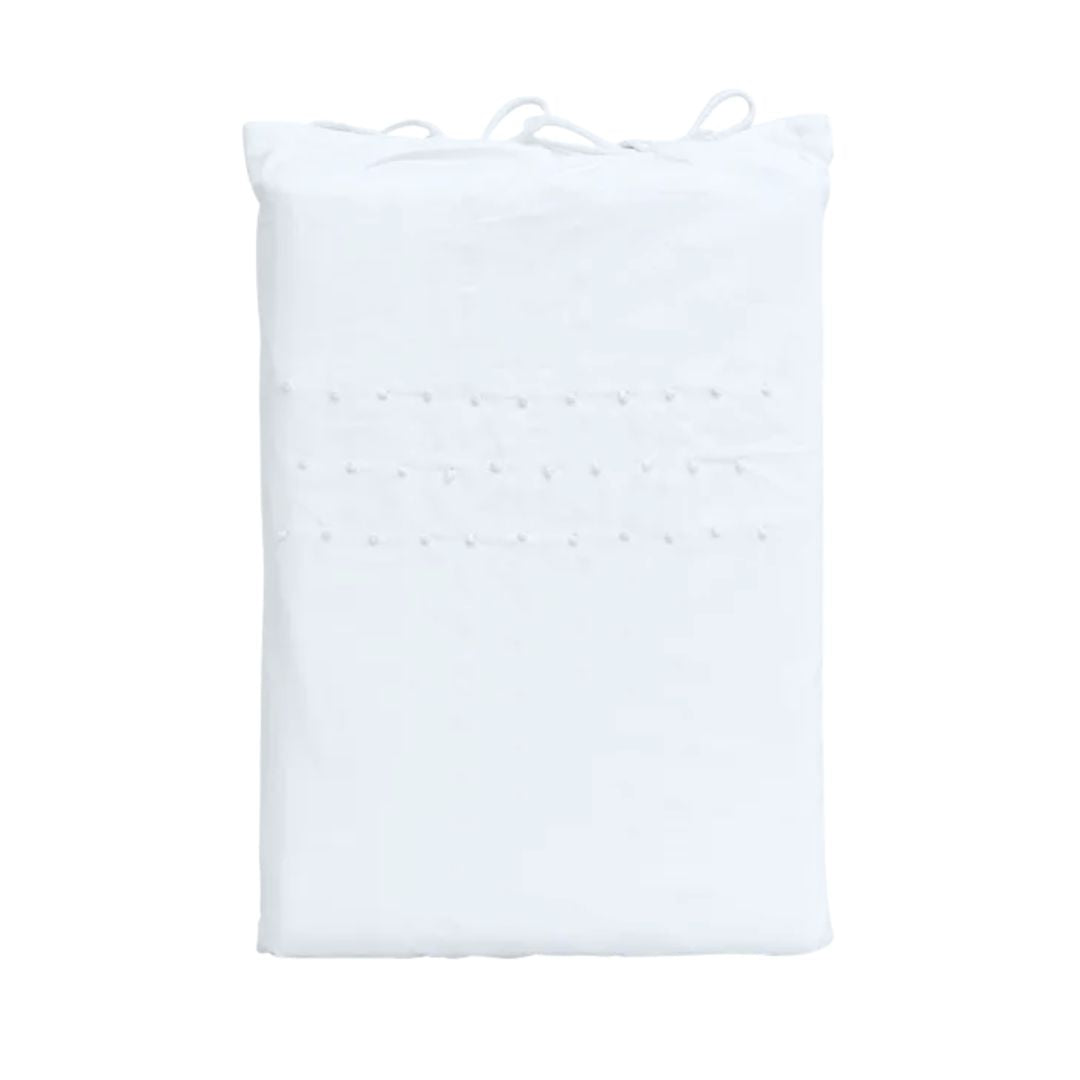 Embelli Flat Sheet with Dots - King