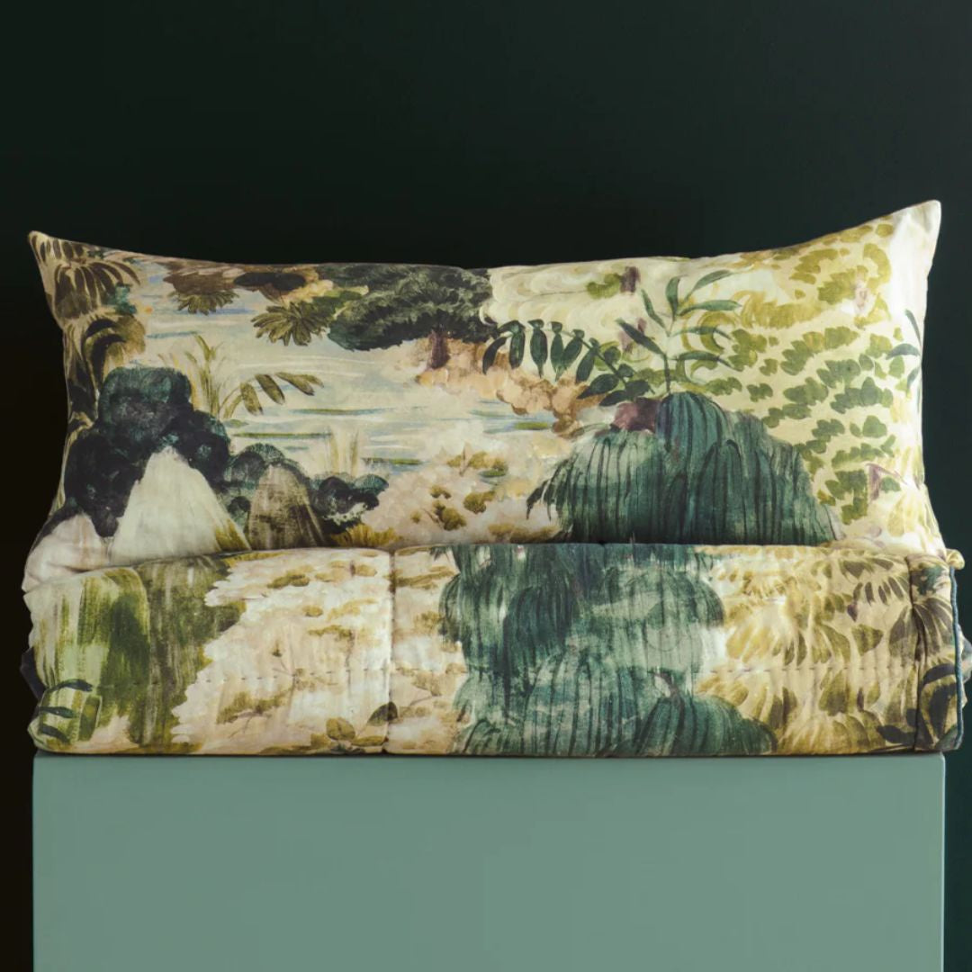 Floresta Verde Bolster Cushion - 90x40