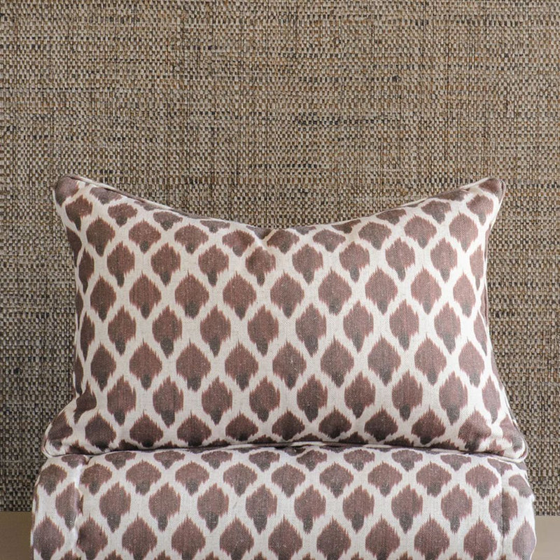 Kasumi Cushion: Rosewood/Cocoa - 60x40