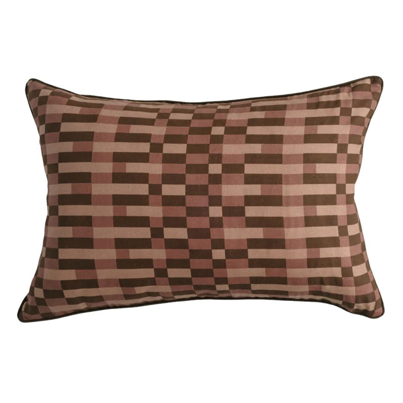 Mattone Cushion: Deep Rose - 60x40