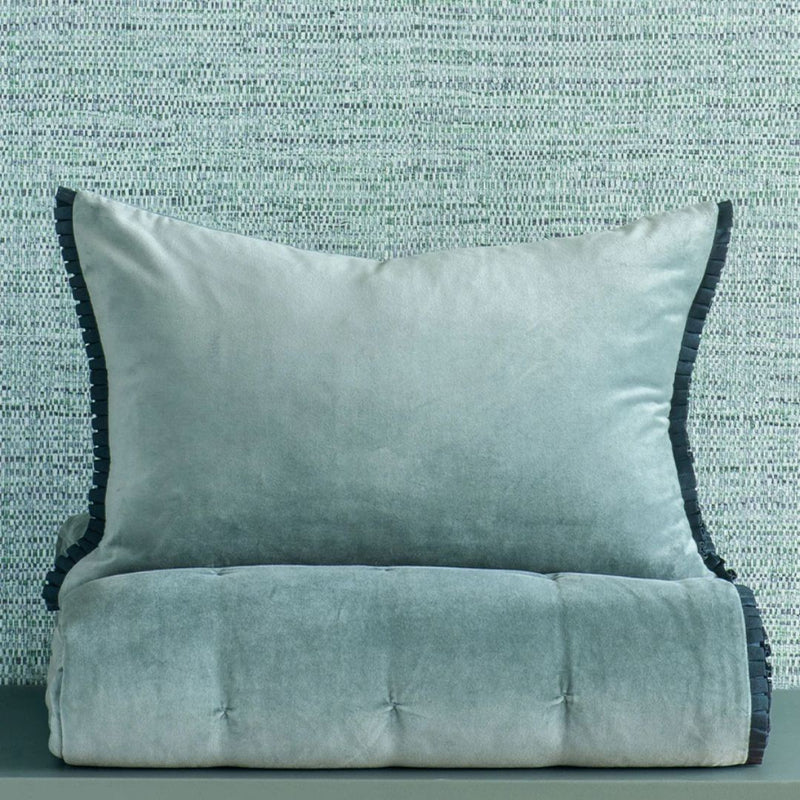 Plissado Cushion: Duck Egg - 60x40