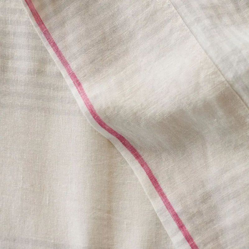 Pure Linen Duvet Cover Set with 2 Pillowcases: Maeve - Queen