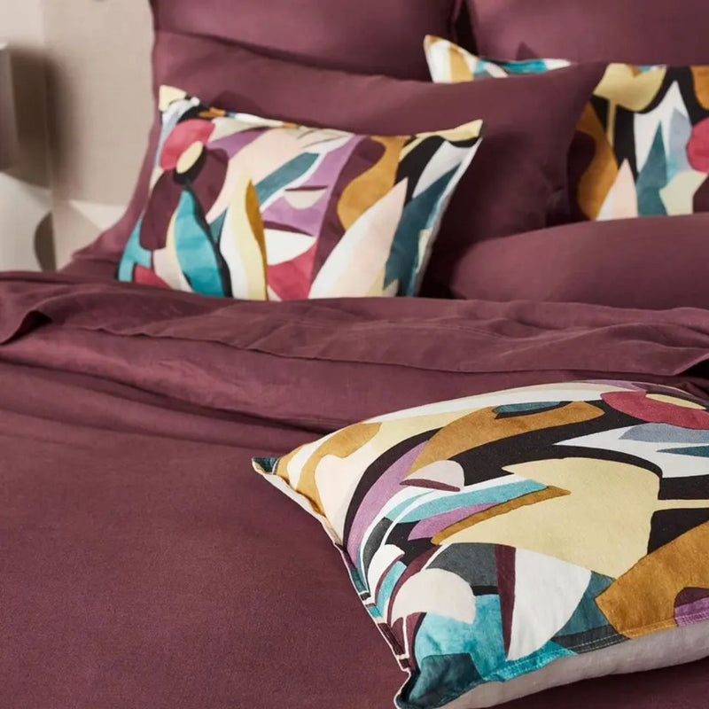 Pure Linen Fitted Sheet: Port - Queen