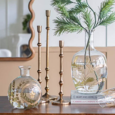 Taper Candle Holder: Gold - Medium