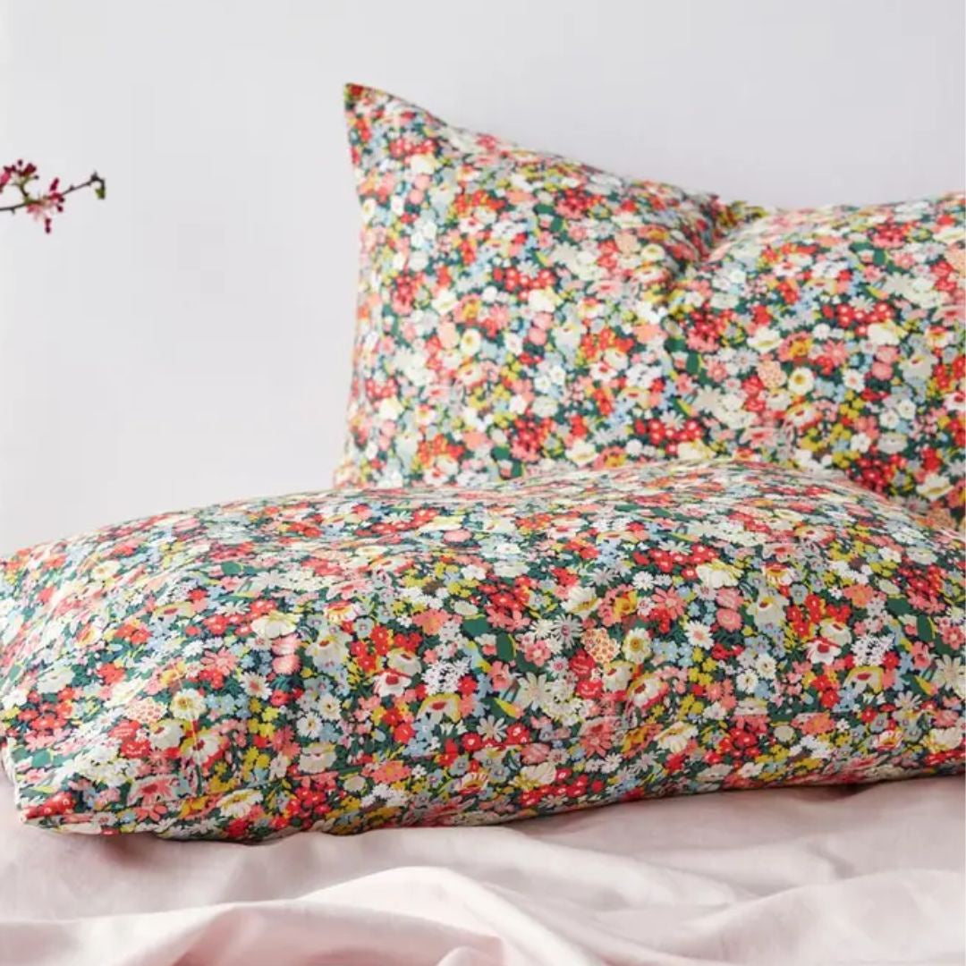 Pillowcase made with Liberty Fabric: Thorpe