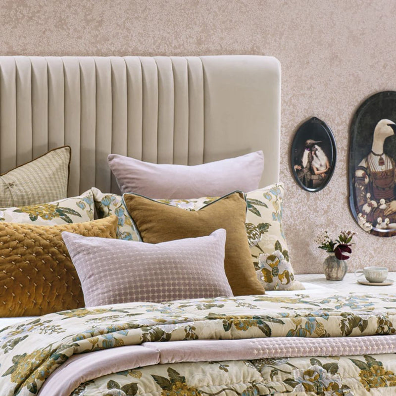 Vernara Headboard Parchment - Queen