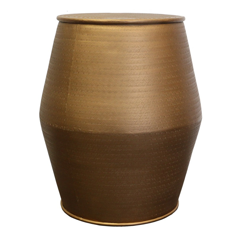 Aluminium Stool - Brass