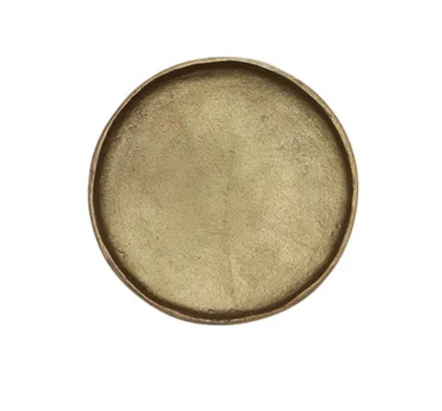 Handforged Brass Plate - Medium