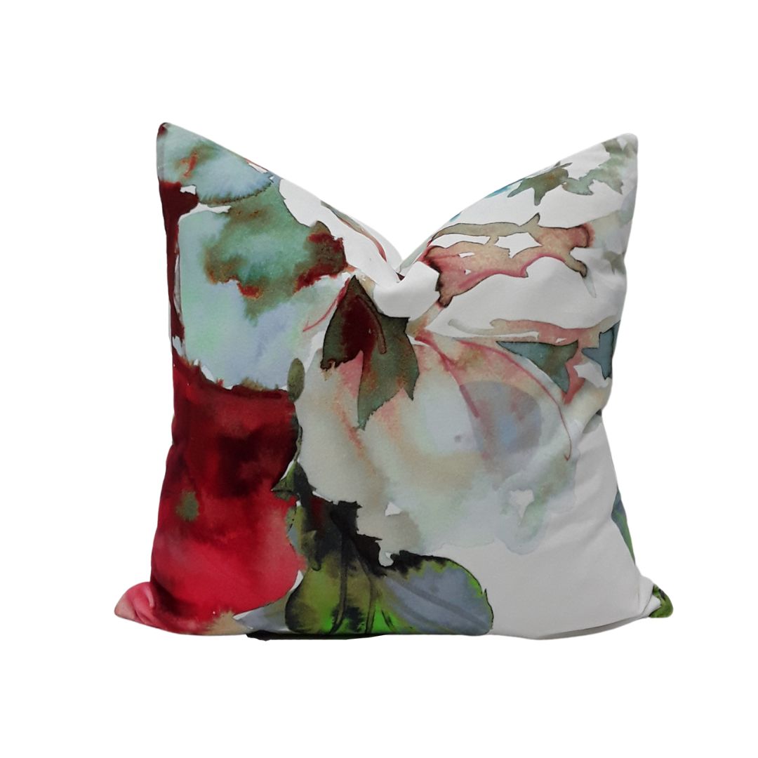 Gardenia Poppy/ Mystere Snow 55x55