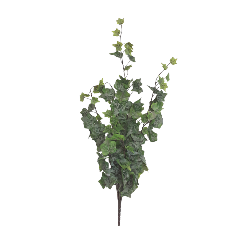 Frosted Ivy Bush: Frosted Green - Large