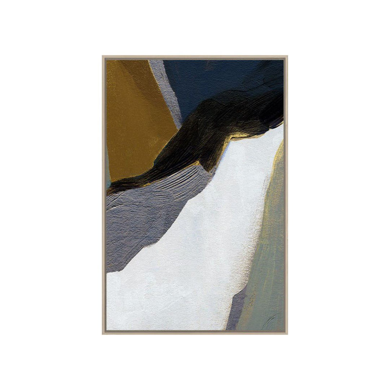 Fracture Canvas Print with Natural Frame - 600x900