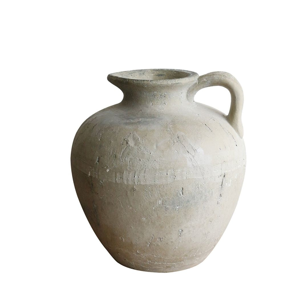 Tuscan Style Stone Jug - Medium