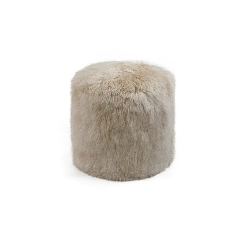 Occasional Round Pouf - Natural