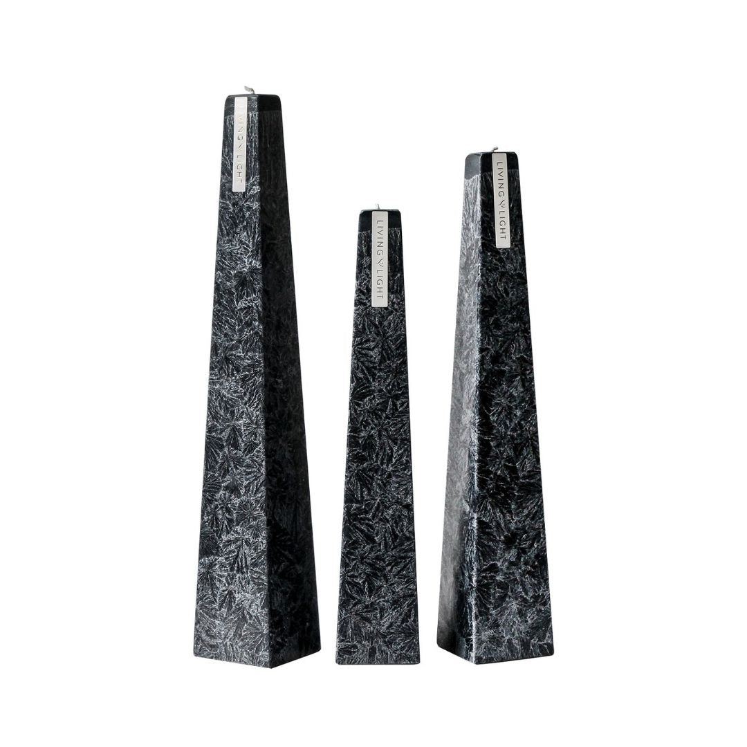 Icicle Candle: Sandalwood - Small