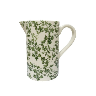 Florentine Verde Handpainted Jug - Green
