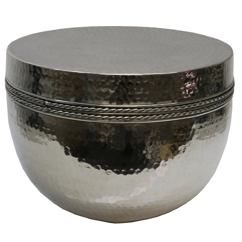 Aluminium Rope Coffee Table - Silver