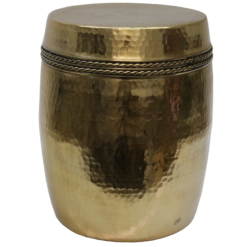 Aluminium Rope Stool - Gold