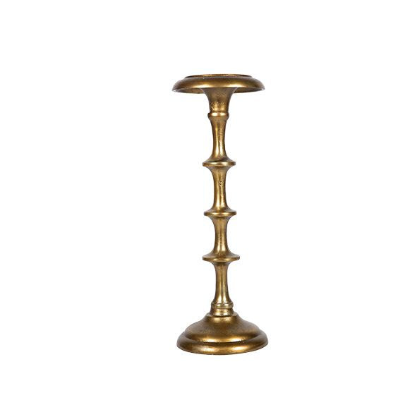 Ridged Pillar Candlestick - Short