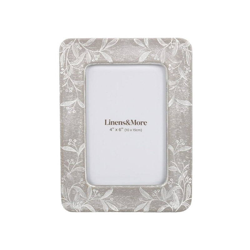 Flora Photo Frame - 4x6"