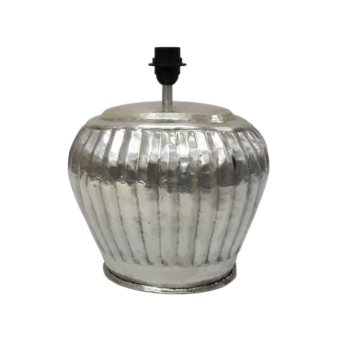 Catalina Oval Ribbed Lampbase