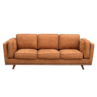 London Brutus Caramello 3 Seat Sofa