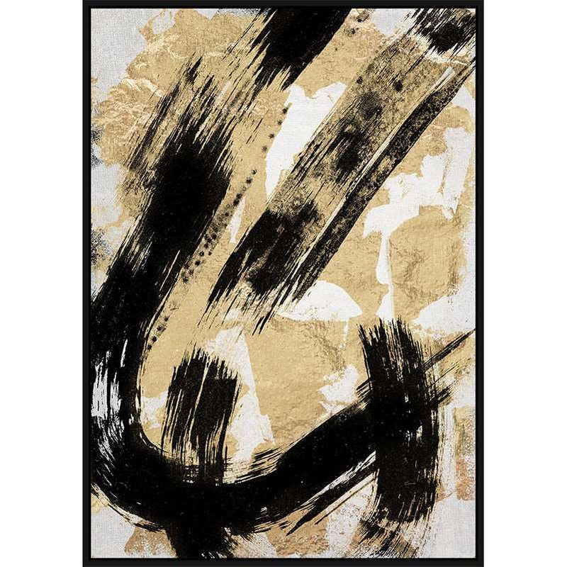 Canvas Art 8 Gold/Black