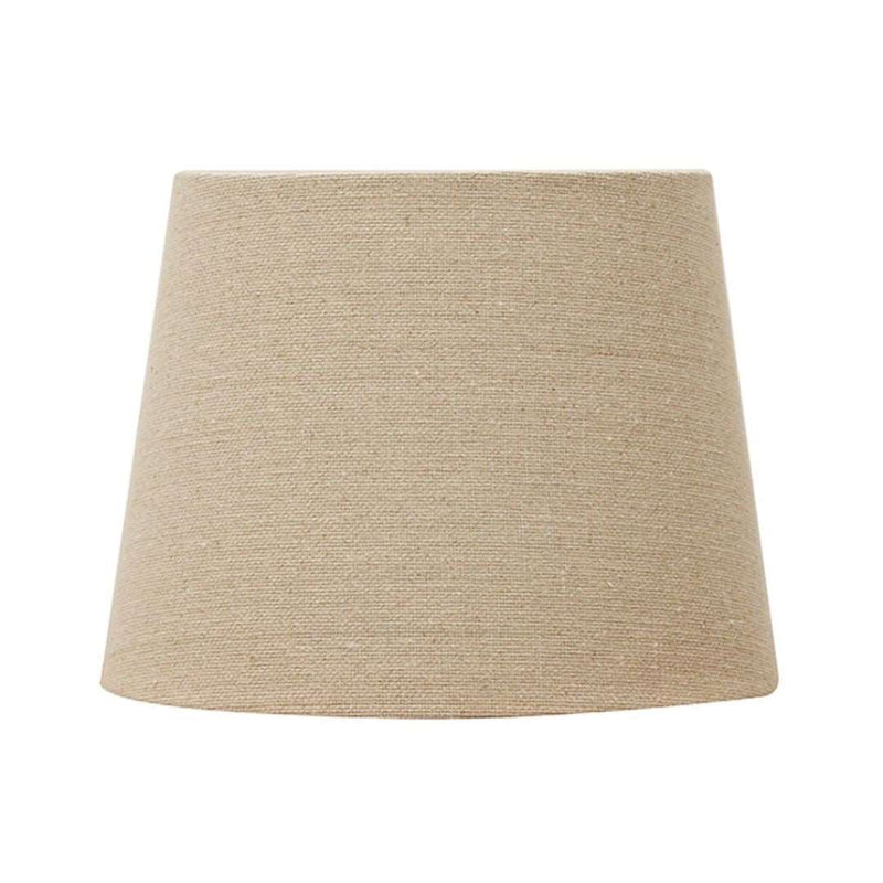 Flax Basket Weave Tall Drum Lampshade - 46cm