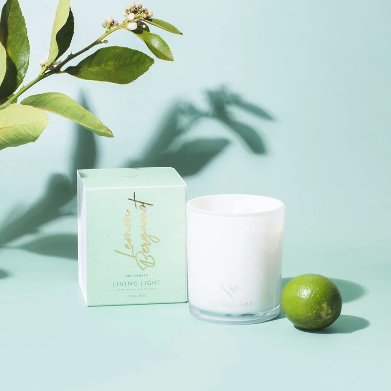 Soy Large Candle: Lemon Bergamot