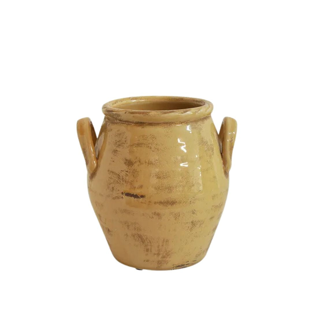 Ronan Urn Aged Yellow - Small
