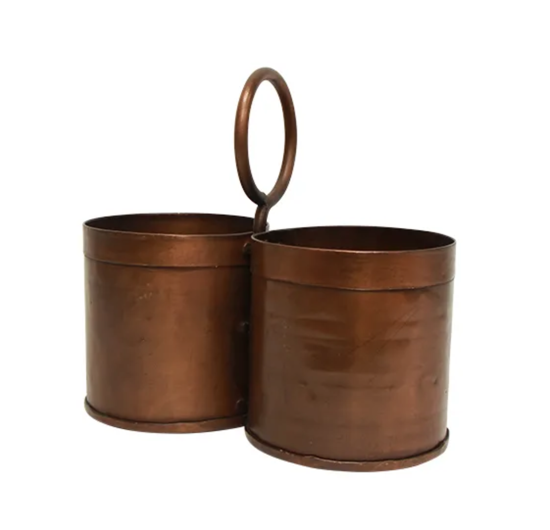 Utensil Holder - Copper