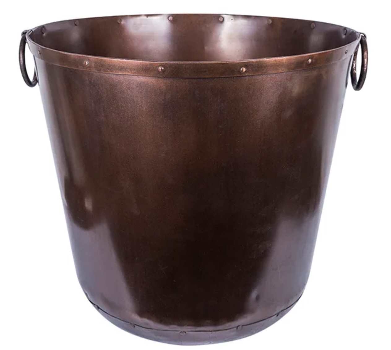 Copper Ring Planter Small