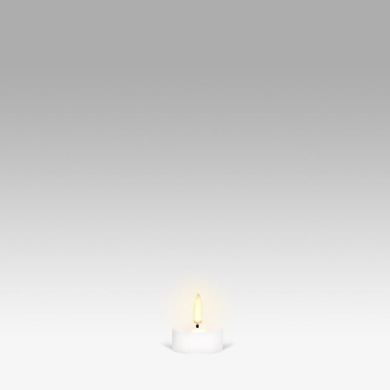 LED Premium Tea Light: White - 3.8x1.9cm