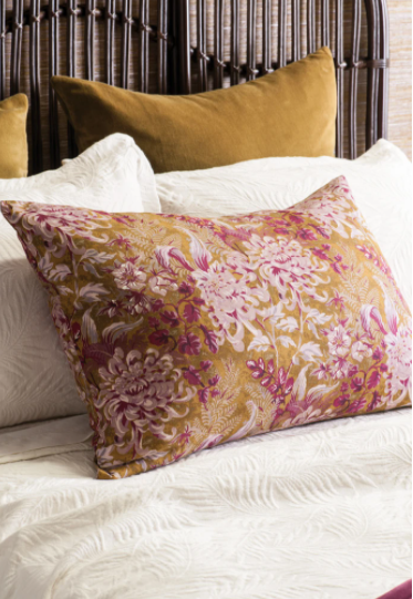 Giardino Antique Gold Pillowcase