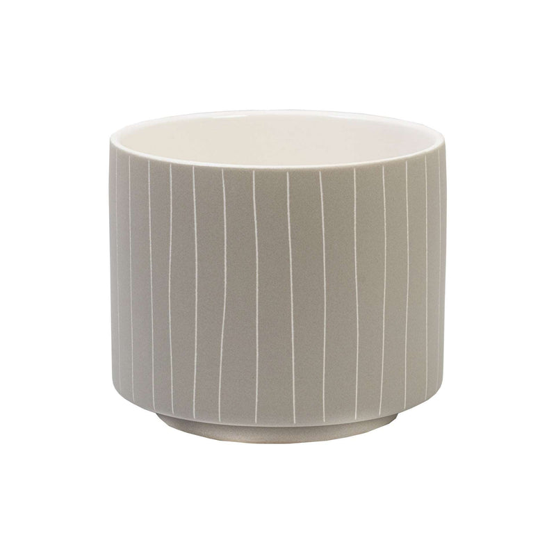 Blurred Lines Beige Pot - Small