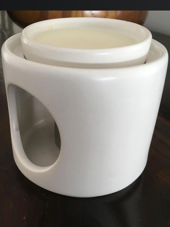 Wax Fragrance Burner - White