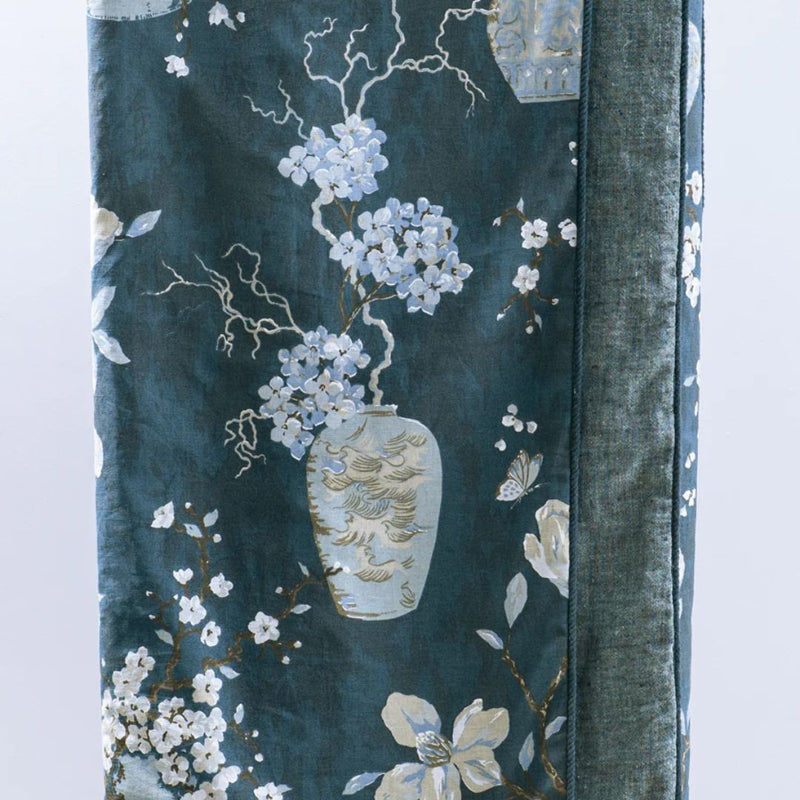 Ikebana Teal Throw - 240x135
