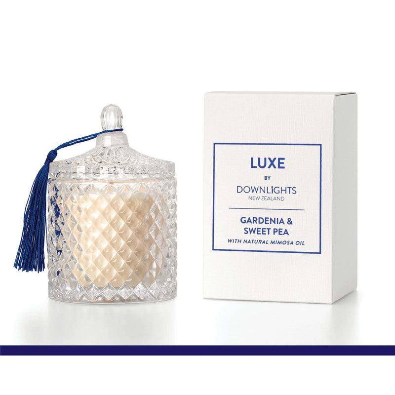 Luxe Candle: Gardenia & Sweet Pea