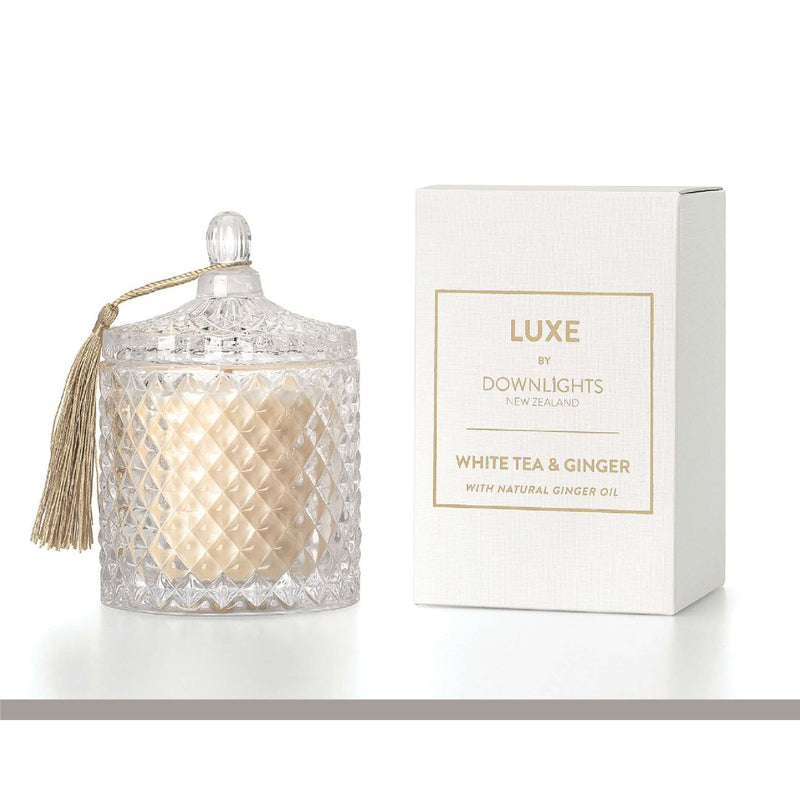 Luxe Candle: White Tea & Ginger