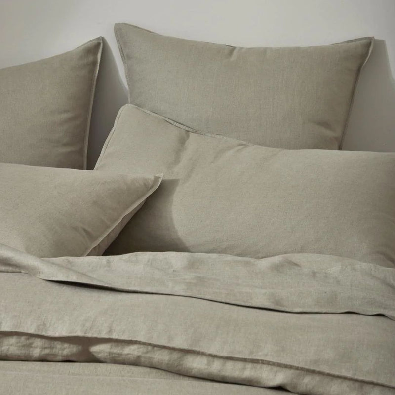 Ravello Linen Caper Pillowcase in Pair
