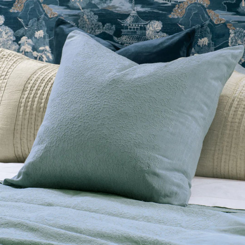 Sakura Duck Egg Eurocase Pair