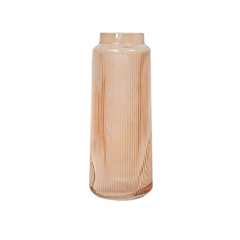 Sia Glass Vase: Amber - Large