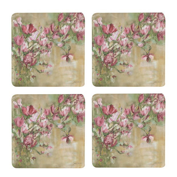 Magnolia Limone Coaster - Set of 4