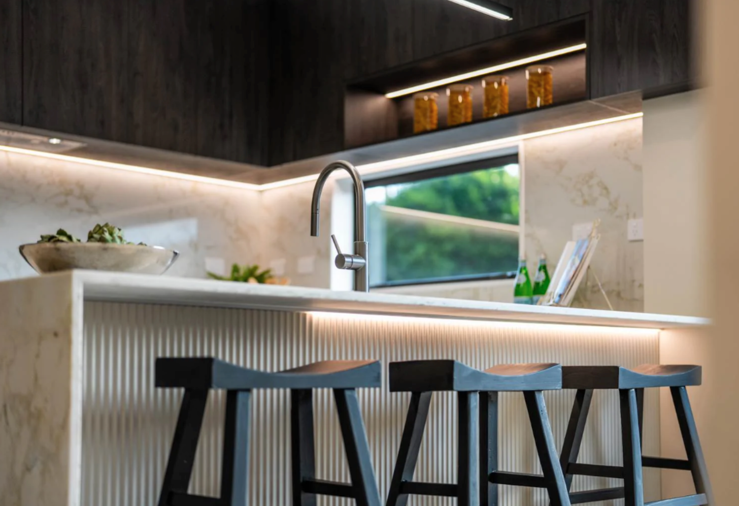 Staged Kitchen by Amazing Interiors