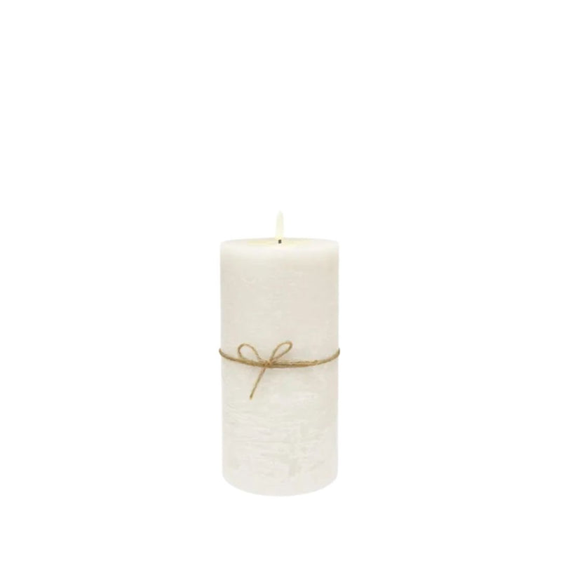 LED Flameless Candle: White - 10x20