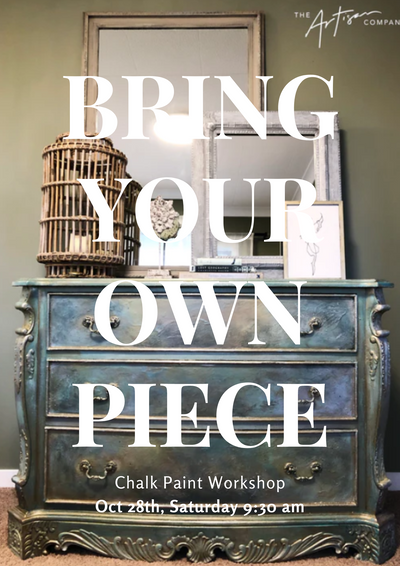Bring Your Own Piece Workshop - Oct 28th Sat, 9:30am