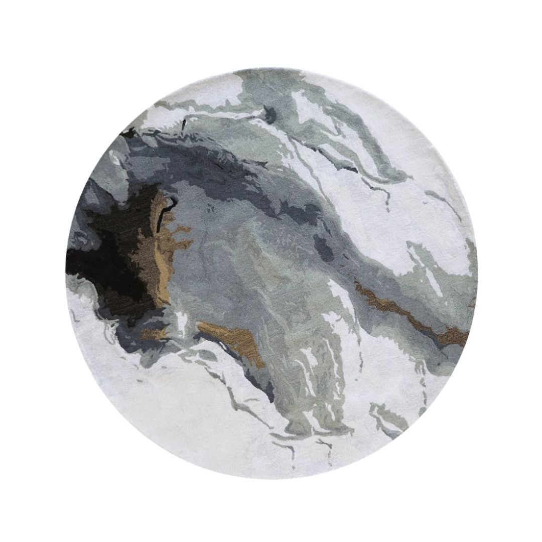 Uluru Floor Rug: Sandstone - Dia.210cm