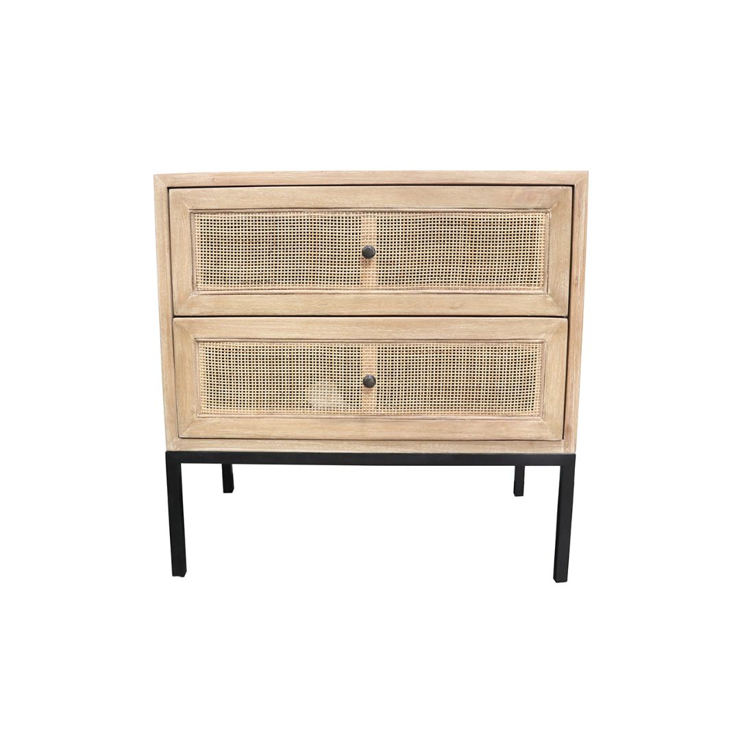 Cardrona 2 Drawer Side Table