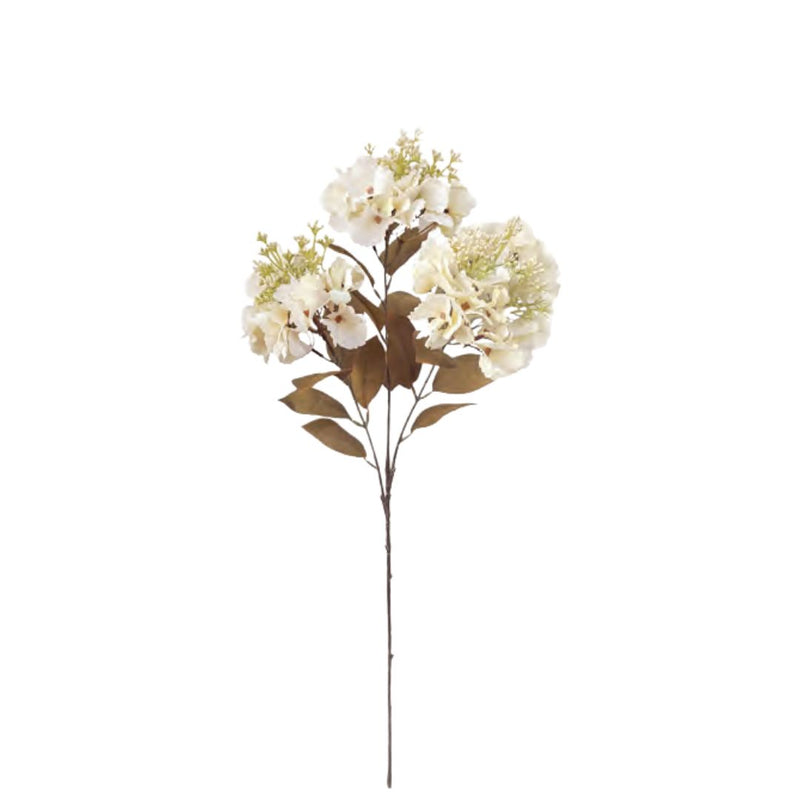 Budding Fall Hydrangea 3F: Antique Ivory