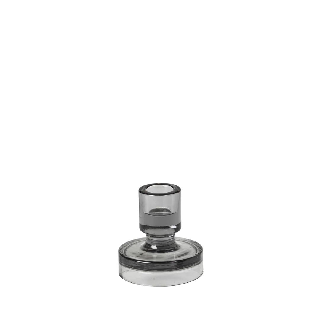Broste Candleholder Petra: Dark Grey - Small