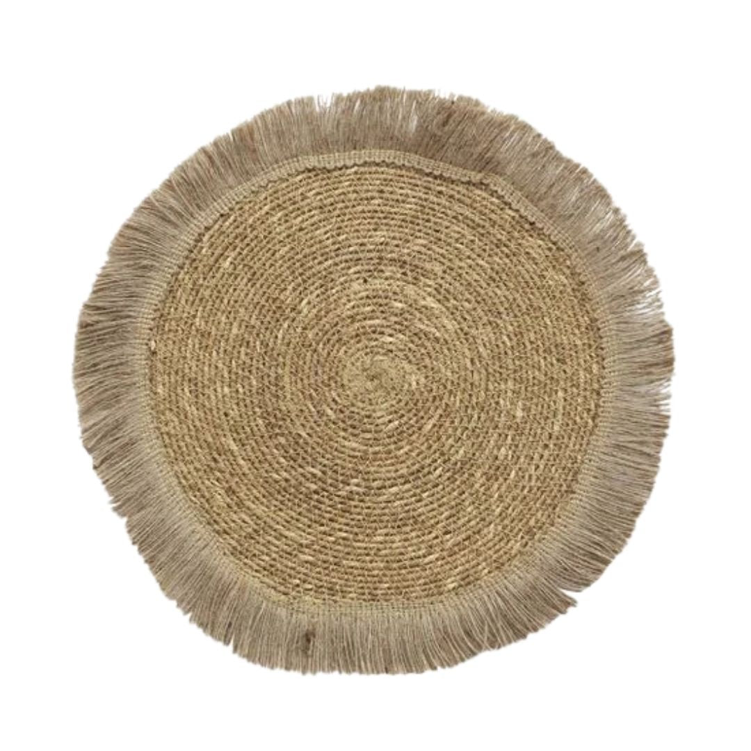 Frayed Edge Seagrass Placemat